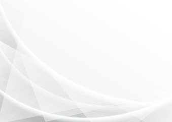 Modern black and white curve texture abstract background vector illustration