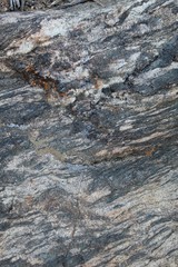 On Ryan Mountain of Joshua Tree National Park, rocks display captivating patterns, emanating natural beauty of the Southern Mojave Desert.