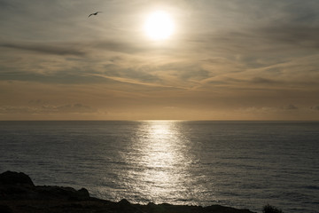 Die wilde Küste am Cabo Espichel nahe Sesimbra, Portugal