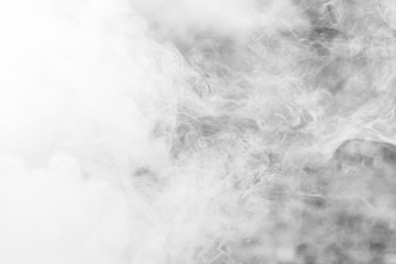 White thick smoke background texture. fog