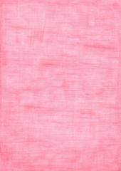 Fototapeta premium Rose red rectangle sheet of paper colored with pencil.