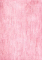 faded red rectangle sheet of paper colored with pencil.