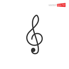 Music Notes Icon Design Vector