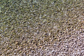 Beach gravel
