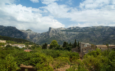 Fototapeta premium Fortress on the mountain in Montenegro. The city of Kotor.