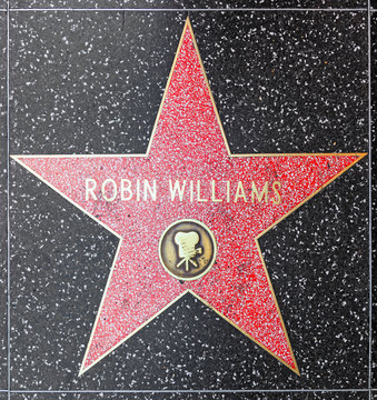 Robin Williams Star On Hollywood Walk Of Fame