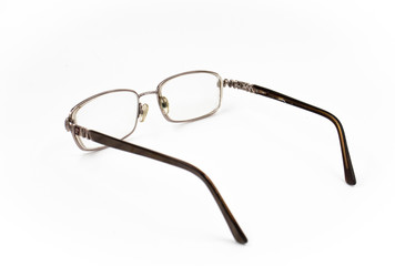 glasses isolated on white background