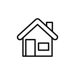 Home Vector illustration. Seo & Web design element Line Icon.