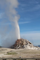 Erupting Geyser