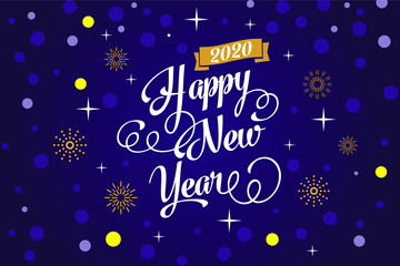 Happy New Year 2020 Background