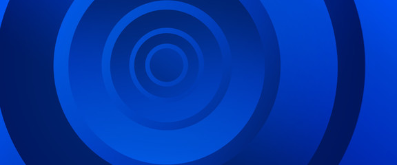  Abstract blue color gradient circle design background