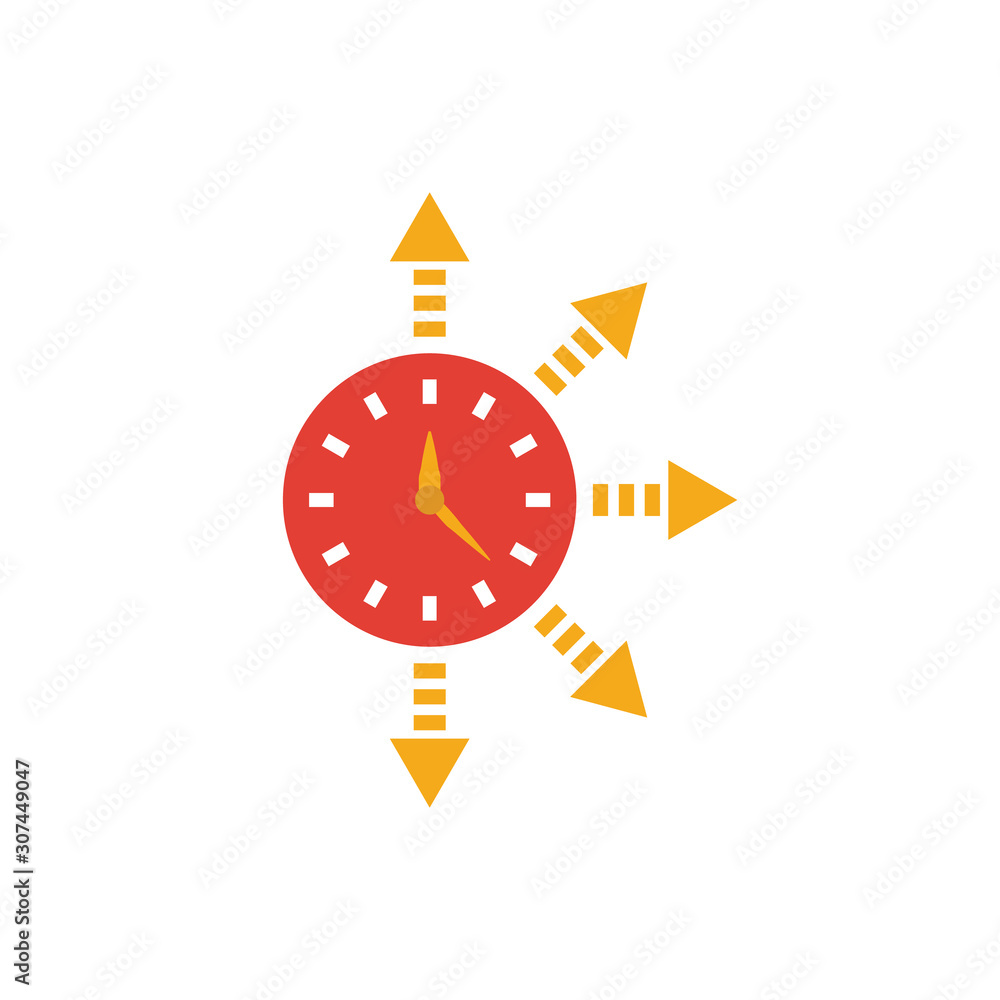 Poster quick changes icon. simple element from productivity icons collection. creative quick changes icon u