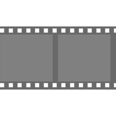 Film strip, simple vector illustration, 35mm film