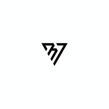 number logo design vector template