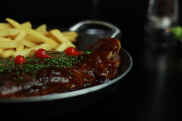 hot chili con carne