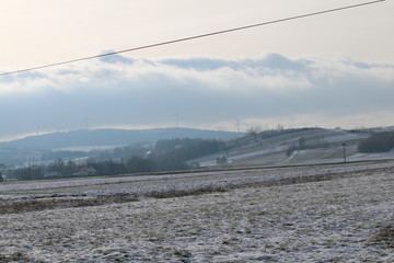 Fototapeta premium winterlandschaft