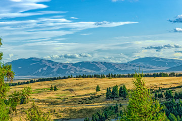 Neuseeland Südinsel - Mackenzie Hochebene am Lake Tekapo