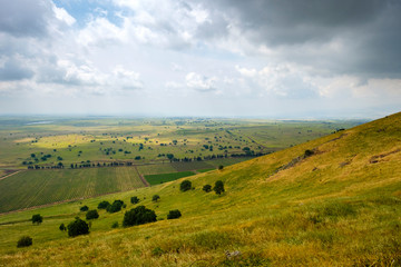 View from Mount Shifon (Har Shifon), Central Golan Heights