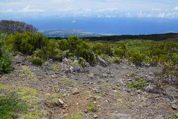 la réunion nationalpark cirque de mafate in frankreich
