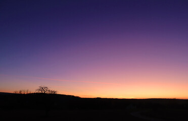 Colorful sunset