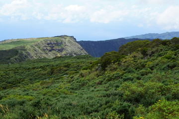 Fototapeta premium la réunion nationalpark cirque de mafate in frankreich