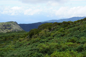 Fototapeta premium la réunion nationalpark cirque de mafate in frankreich