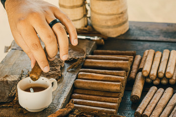 Tobacco presentation Cuba