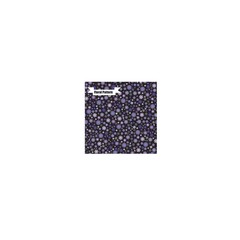 Obraz premium Seamless vector texture. Elegant template for fashion prints. Print with small colorful flowers. Black background.