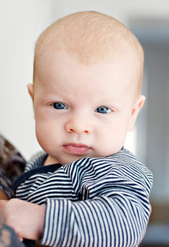 Portrait of baby boy