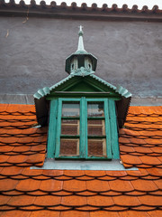 Six Pattern Roof Window as a gable window architecture