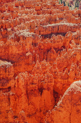 Overview on the Hoodoos in Bryce Canyon National Park