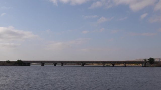 Concrete bridge on Kizilirmak River, Kirikkale, Turkey	