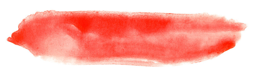 red stain watercolor background on a white background with a texture of dripped paint