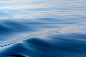 Blue waves at Lake Titicaca, Peru	