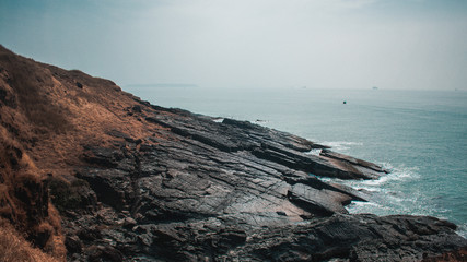 Cliffs by the ocean