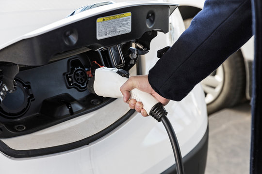 Charging of an electric car