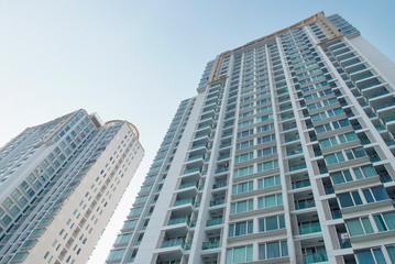 Obraz premium modern skyscrapers in Bangkok Thailand