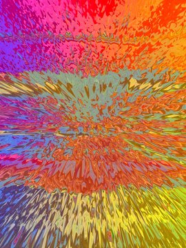 Psychedelic Rainbow Gradient Graphic Background
