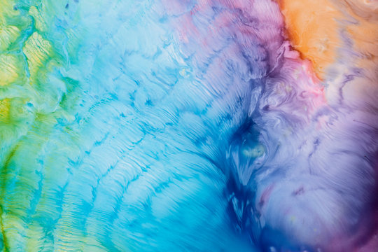 Liquid color waves background