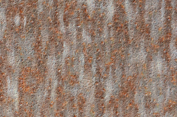 close up old rusty metal sheet background