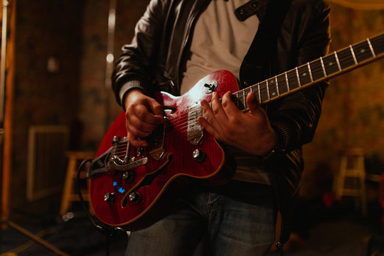 In the studio