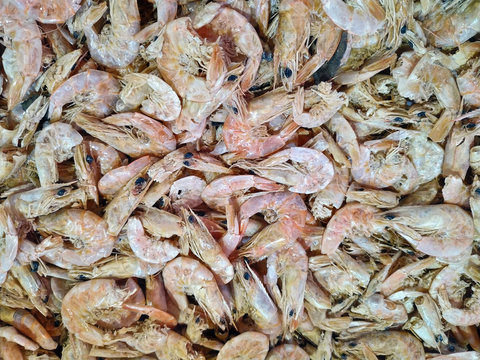 Dry salted shrimp