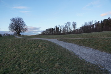 Zollikon Dorf im Kanton Zürich in der Schweiz
