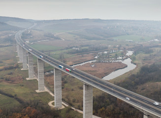 Viaduct of Koroshegy in Hungary
