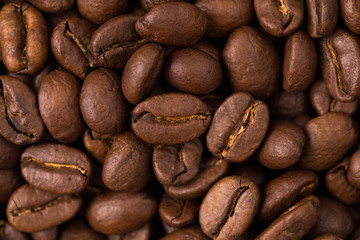 roasted coffee beans, can be used as background