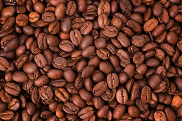 roasted coffee beans, can be used as background