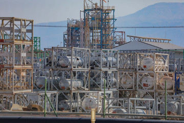 Magnesium Factory. Plant for the production of mineral fertilizers and magnesium.