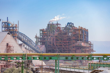 Magnesium Factory. Plant for the production of mineral fertilizers and magnesium.