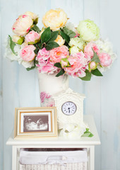 Waiting for baby. Ultrasound picture