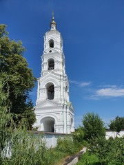 Fototapeta premium the spire of the bell tower